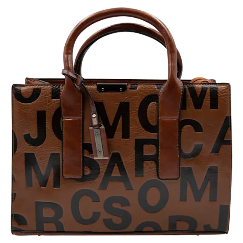 The Miranda Satchel Bag in Dark Brown