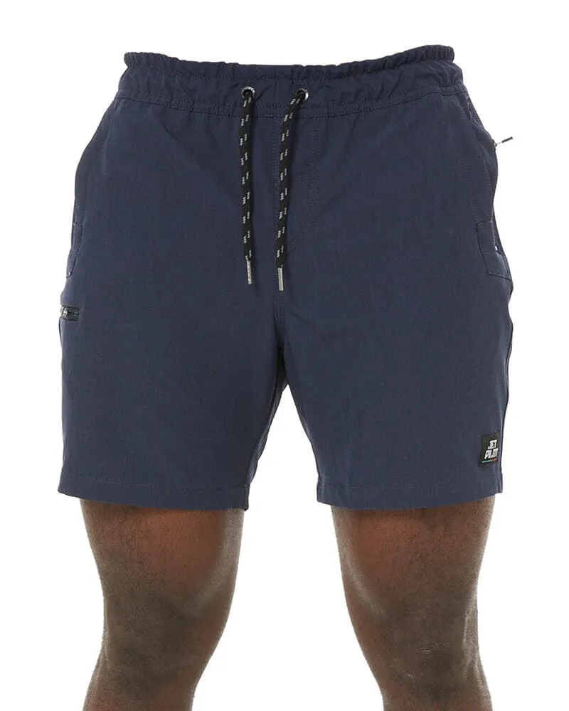 Tradies Hybrid Jetlite Shorts Value Pack - Navy