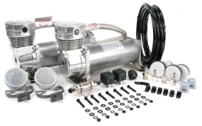 VIAIR 480C Compressor Dual Kit - Pewter