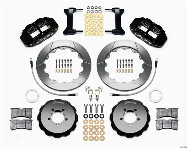 Wilwood Forged Narrow Superlite 6R Big Brake Front Brake Kits 140-12870