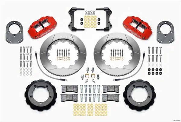 Wilwood Forged Narrow Superlite 6R Big Brake Front Brake Kits 140-13329-R